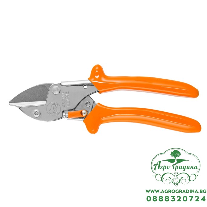 Овощарска ножица с извита ръкохватка с тесен връх (тип секатор) LOWE 5