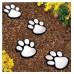 LED соларно тяло за земя Лапички PAW - студена светлина - 4бр. комплект