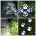 LED соларно тяло за земя Лапички PAW - студена светлина - 4бр. комплект