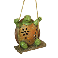 Соларна декоративна лампа костенурка