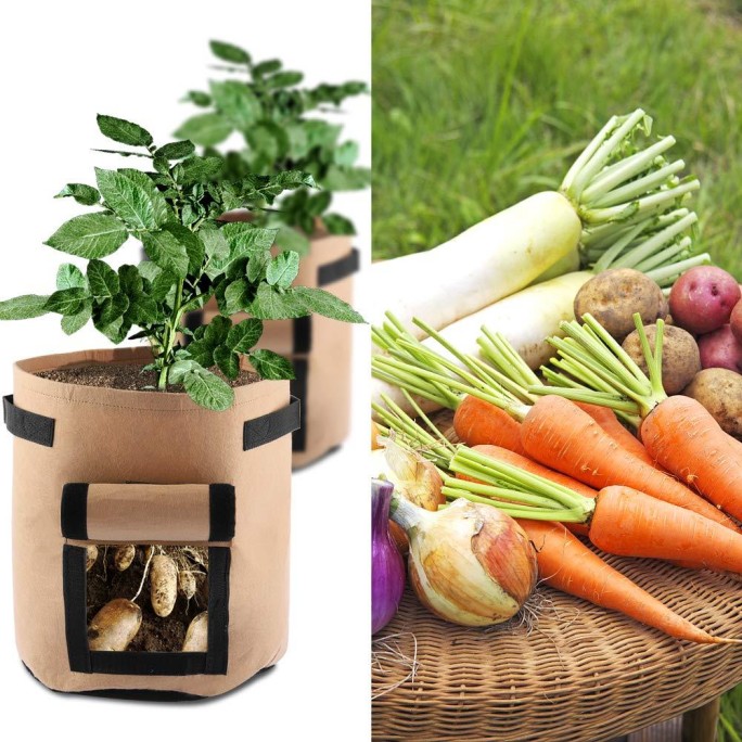 Торба (Чанта) за отглеждане на зеленчуци (картофи, моркови, пащърнак и др.)