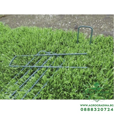 Метални скоби с пластмасово покритие