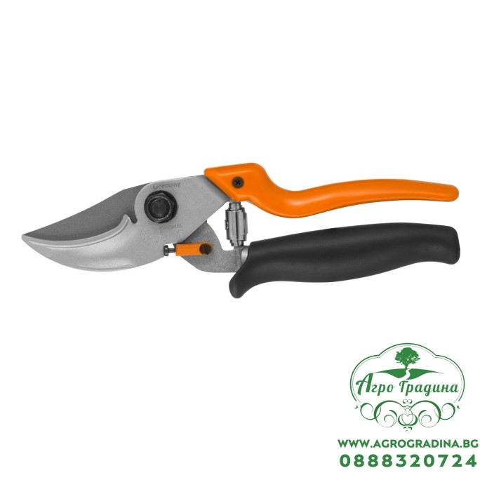 Лозарска ножица с външно прилежащ нож (тип байпас) с въртяща ръкохватка LOWE 9