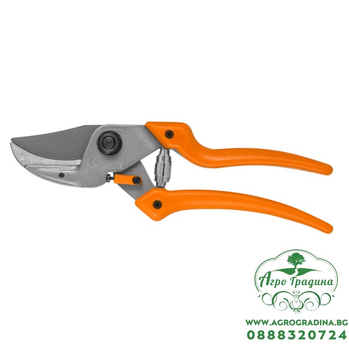 Овощарска ножица с извито острие и с извита ръкохватка (тип секатор) LOWE 8