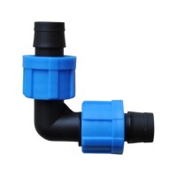 Коляно за капков лентов маркуч Ø17 мм