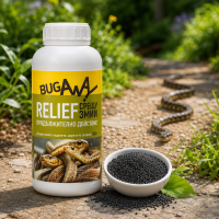 Препарат против змии и гущери BugAway Relief 600 гр. – гранулиран репелент
