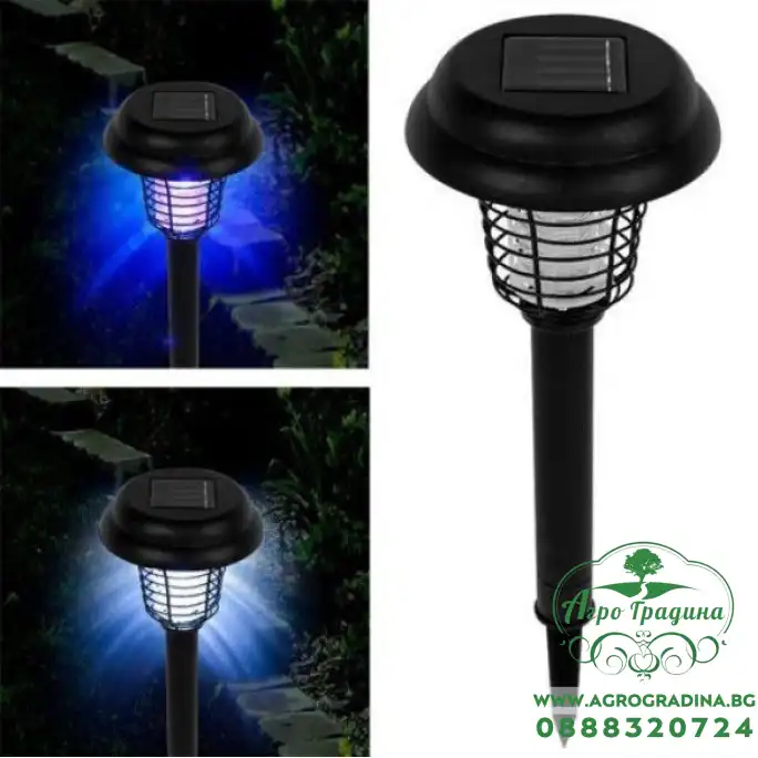 Соларна LED лампа против комари 2в1 1.2V Соларна LED лампа против комари 2в1 1.2V