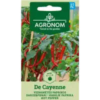 Кайен пипер (много лют) De Cayenne - Семена от Seklos