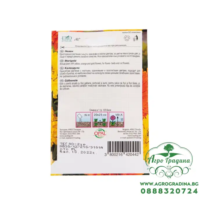 Медицински невен Calendula officinalis Медицински невен Calendula officinalis