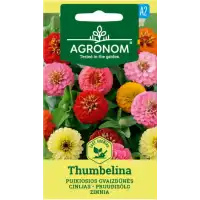 Циния Микс Палечка Zinnia elegans Jacq Thumbelina