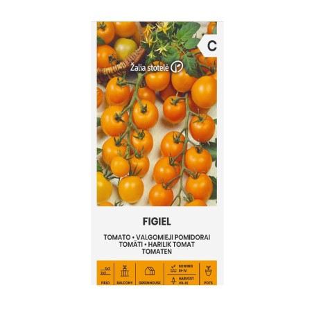 Чери домати оранжеви Фигел - много сладки