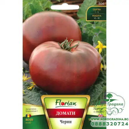 Рядък сорт Черни домати