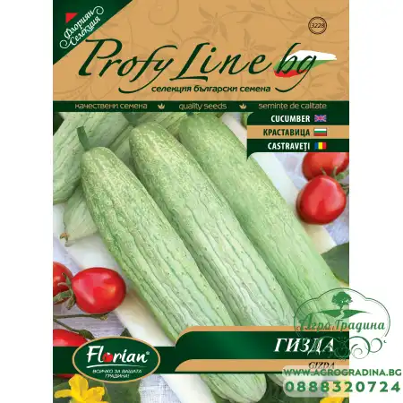 Краставици Гизда - НОВ СОРТ