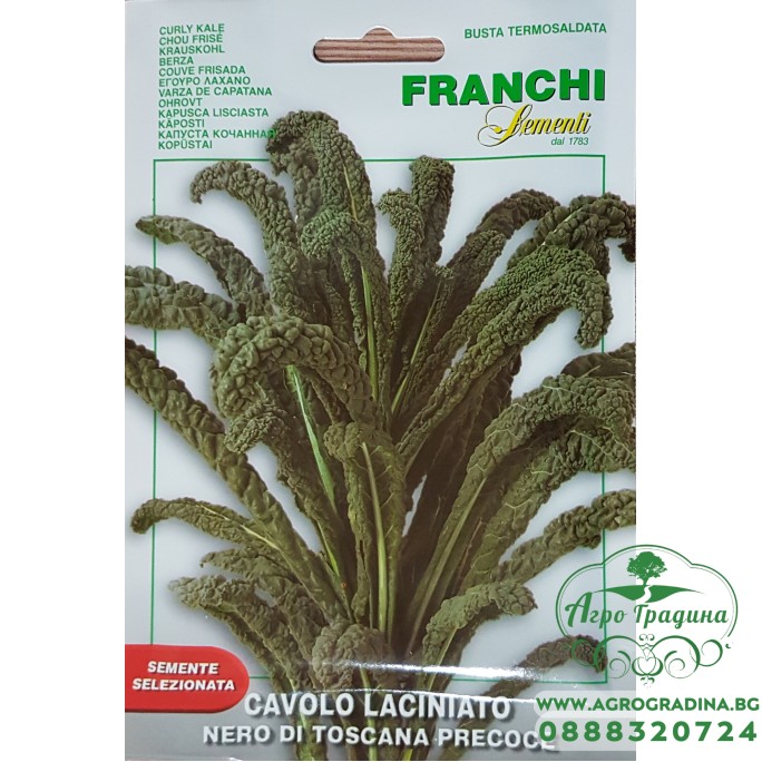 Кейл -черно тосканско листно зеле