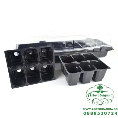 Мини оранжерия 18 бр гнезда с капак