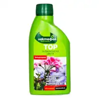 Тор за балконски цветя  + витамини - за мушкато, петуния, съкъзче, върбинка и други - 250 мл