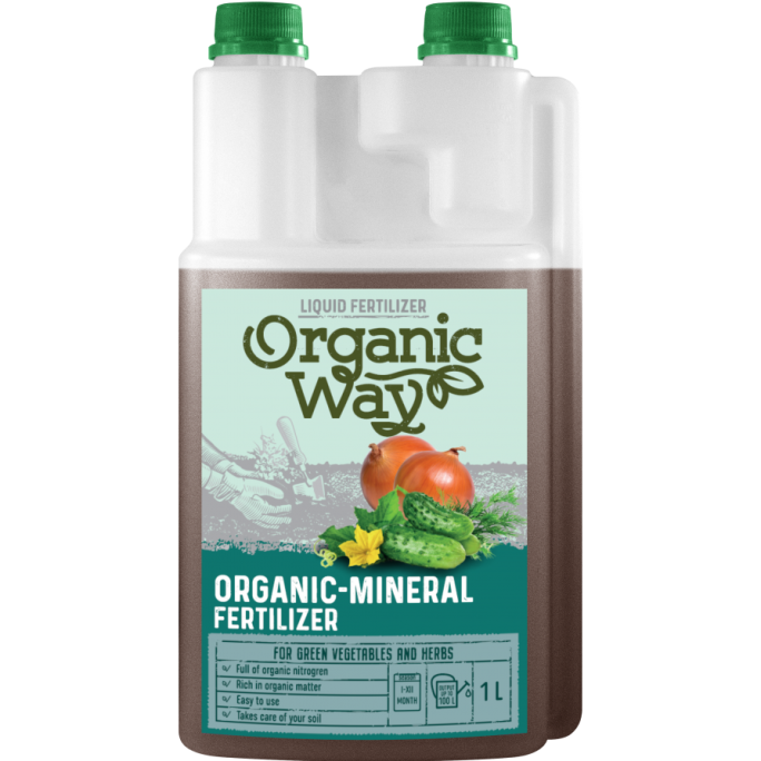 Минерален тор за зеленчуци и подправки 1л / Organic-mineral fertilizer