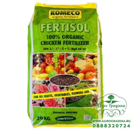 Органична Птича тор на пелети