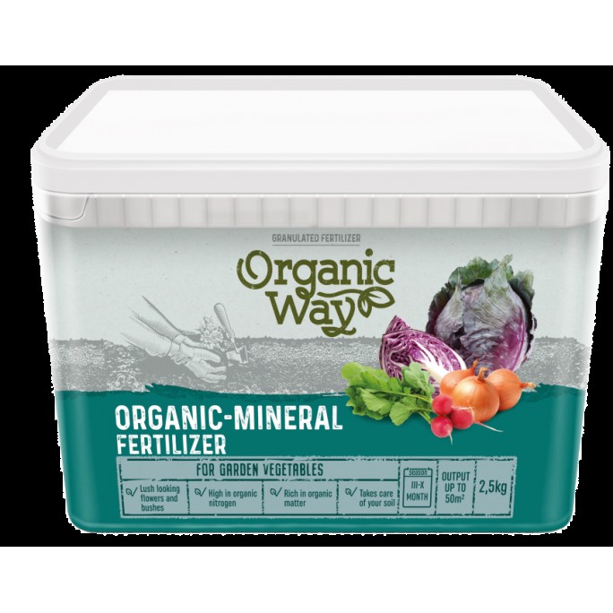 Органичен Минерален тор за оранжерии и градини / Organic-mineral fertilaizer 2,500 кг