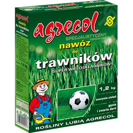 Agrecol - Тор за тревни площи - бърз килимен ефект - 1,2 кг.