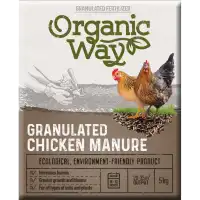 Органична гранулирана пилешка тор Chicken manure - 5 кг