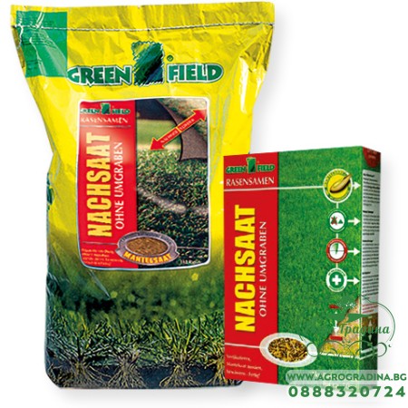 Тревна смес NACHSAAT (GF 320 Sportrasen) -  за допълнителен посев без прекопаване (капсулирани семена)