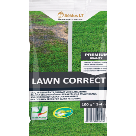 Тревна смес за запълване на петна + тор / Lawn Correct