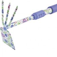 Мотичка комбинирана трапец и три зъба с удължена гумирана дръжка