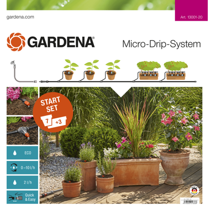 Gardena комплект за напояване Micro Drip (967039401)