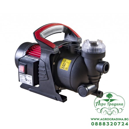 Помпа водна 600W 1" max 50L/min 35m с воден филтър RDP-WP44