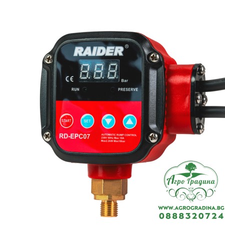 Пресостат електронен 2.2kW 1/4" 80°C Digital RD-EPC07
