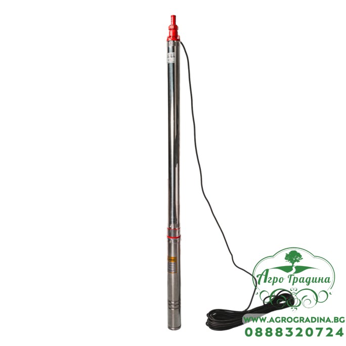 Помпа водна дълбочинна 1500W 1" 180L/min 120m30T RD-3WP93 – Сондажни помпи