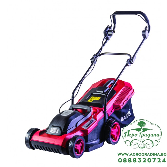 Косачка 1800W 38cm 50L 6 ст. 800m2 RD-LM33