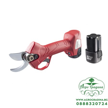 Ножица лозарска акум. безч. 16V 2x2Ah 25mm куфар RD-PSH02