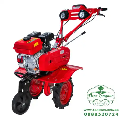 Мотофреза бензинова 5.2kW 7.0hp 1200mm 2+1ск. 2 Фара RD-WT16