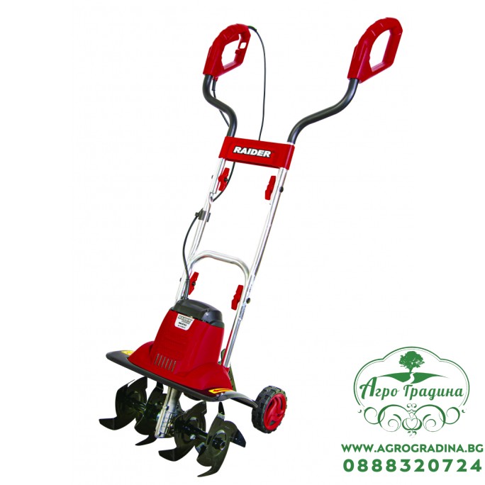 Мотофреза електрическа 1000W 365mm с колела RD-ET03