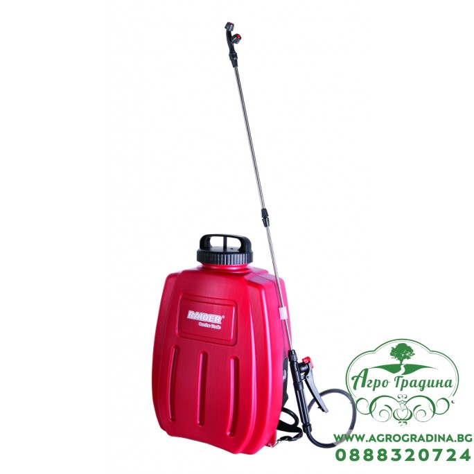 Пръскачка Li-ion 16L 12V 8Ah 4.5bar 4L/min 8m RD-BKMD03