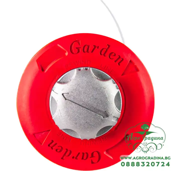 Корда с глава лесно навиване мет. бутон M10x1.25LH Red PA RD – Аксесоари за градински тримери и резачки
