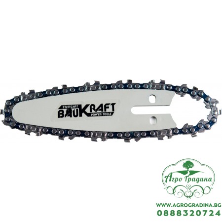 Шина с верига, к-т за верижен трион 100mm за BK-GP22