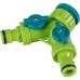 Разклонител 2 изхода със стоп 1/2"-3/4" TG