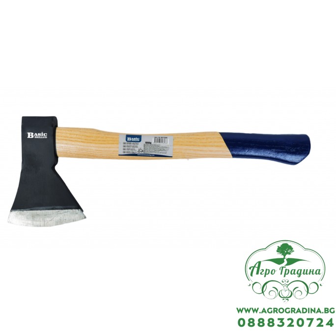 Брадва дървена дръжка 600g 36cm BS