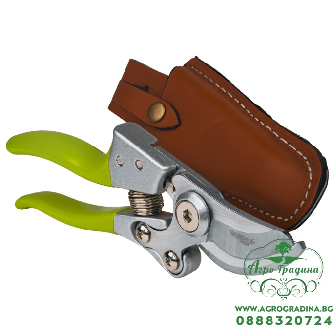 Лозарска ножица CLASSIC 200 mm с кожен калъф SK5 GX