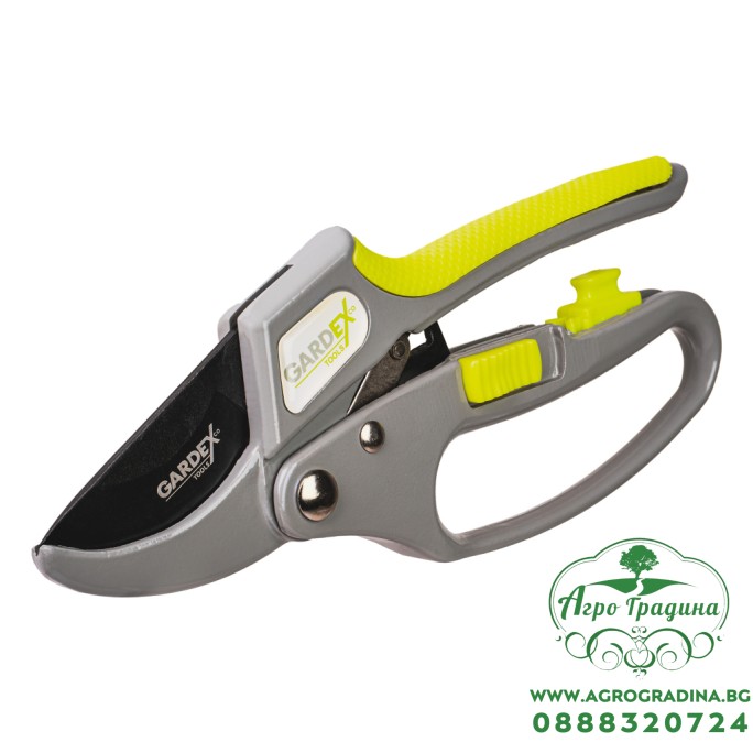 Тресчотна лозарска ножица с наковалня STRONG GX