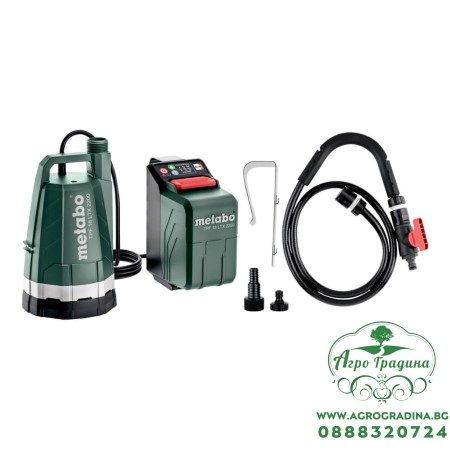 Помпа потопяема акум. 2200 l/h METABO TPF 18 LTX 2200 SOLO