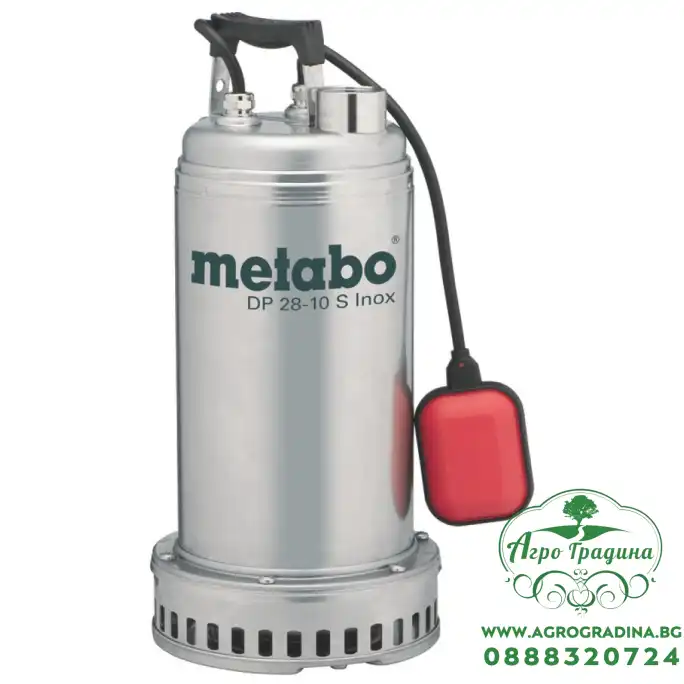 Помпа дренажна 1850W 28 000l/h METABO DP 28-10 S Inox Помпа дренажна 1850W 28 000l/h METABO DP 28-10 S Inox